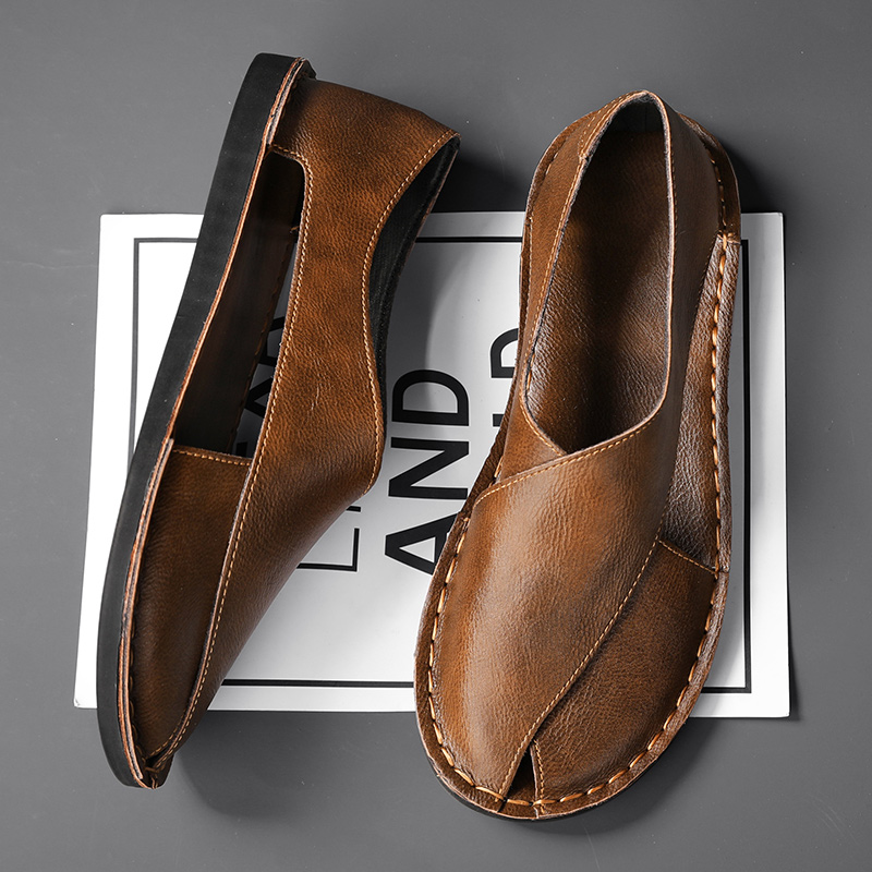 Nico & Eli™ Pelle Italiana Genuine Leather Sandals