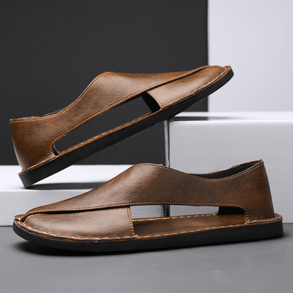 Nico & Eli™ Pelle Italiana Genuine Leather Sandals