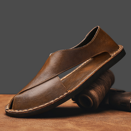 Nico & Eli™ Pelle Italiana Genuine Leather Sandals