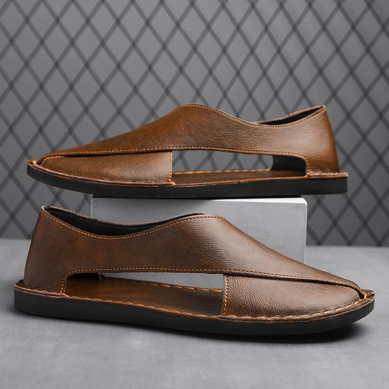 Nico & Eli™ Pelle Italiana Genuine Leather Sandals