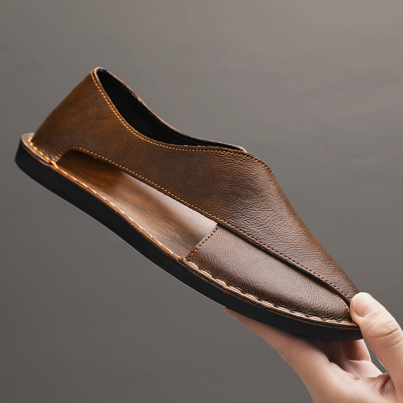 Nico & Eli™ Pelle Italiana Genuine Leather Sandals