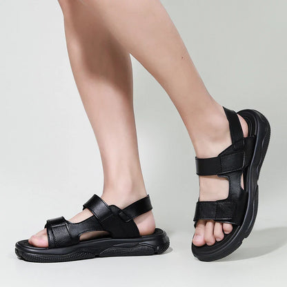 Nico & Eli™ Selure Genuine Leather Sandals