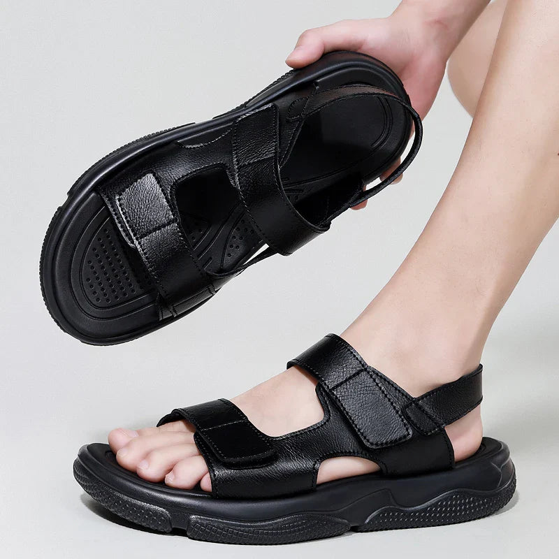 Nico & Eli™ Selure Genuine Leather Sandals