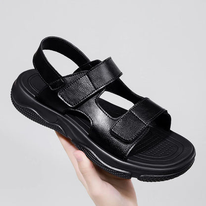 Nico & Eli™ Selure Genuine Leather Sandals